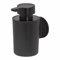 Soap dispenser   Black metal brushed blackVRIJSTAAND