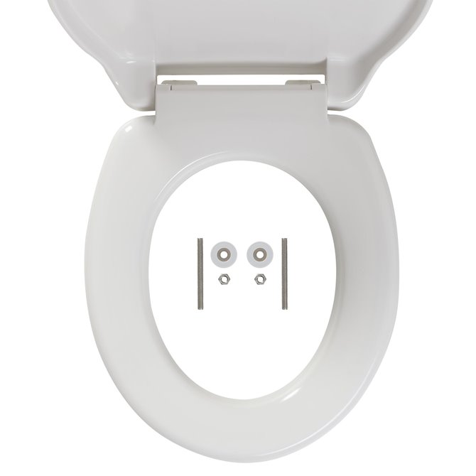 - Comfort Toiletbril deksel Duroplast Wit