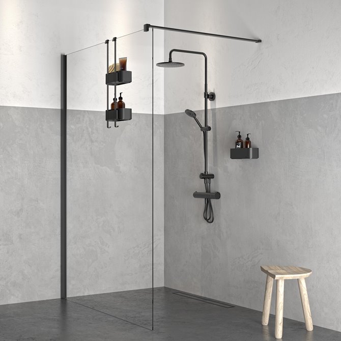 2-Store Hanging Shower Caddy