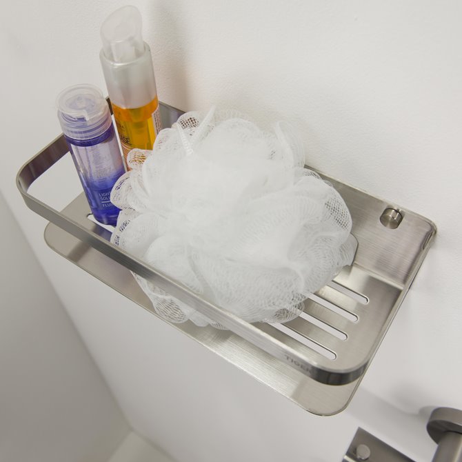 Tiger Tiger Caddy Shower basket 24 cm Brushed stainless steel