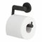 Toilet roll holder Black productfoto plus