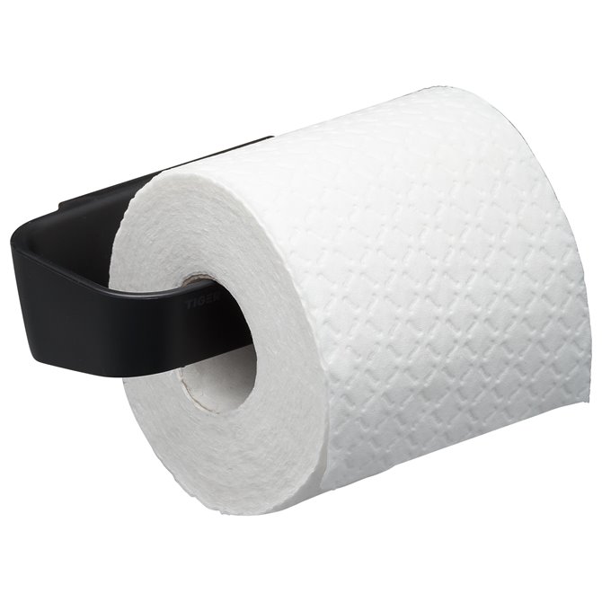 Tiger - Tiger Boston Comfort & Safety Porte-rouleau papier toilette sans  rabat pour poignée de bain abaissable Acier inoxydable poli