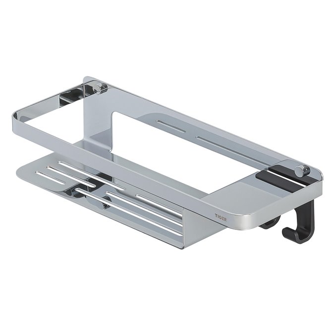 caddy shower basket with hook chrome