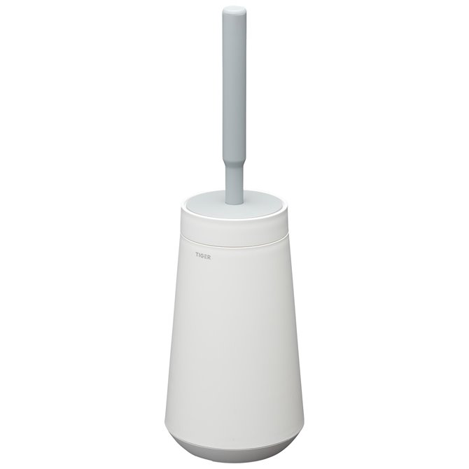 Toilet brush holder Swoop Brush flexible White light grey ISO voor