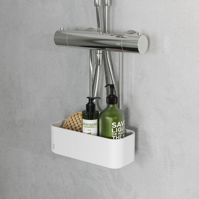 Tiger - Tiger 2-Store Hanging shower caddy 25 cm White