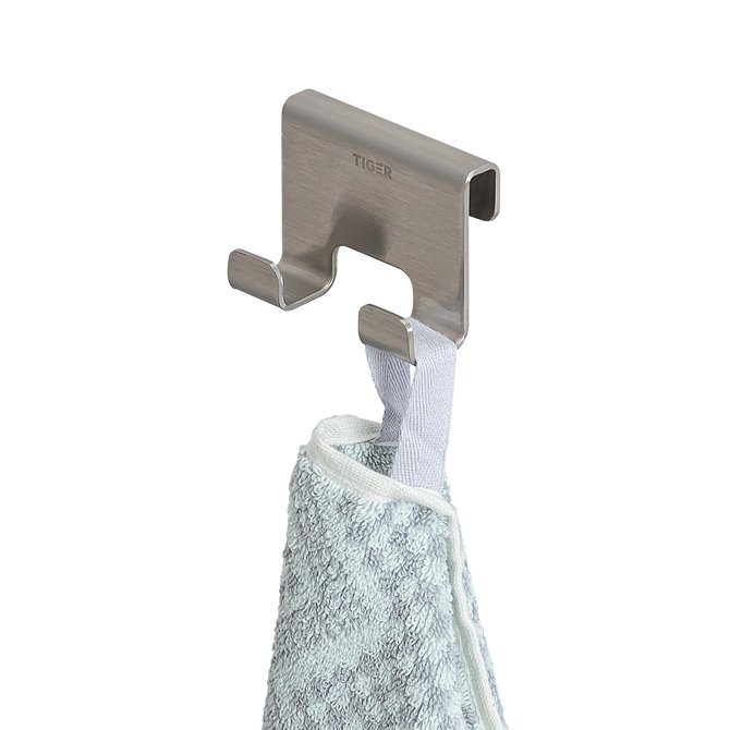 caddy shower cubicle hook brushed sfeer1
