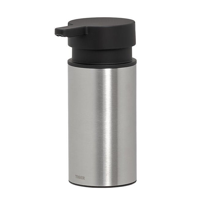 Freestanding soap dispenser Stainless steel brushed VRIJSTAAND