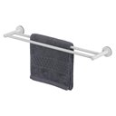 Towel rack double Grey