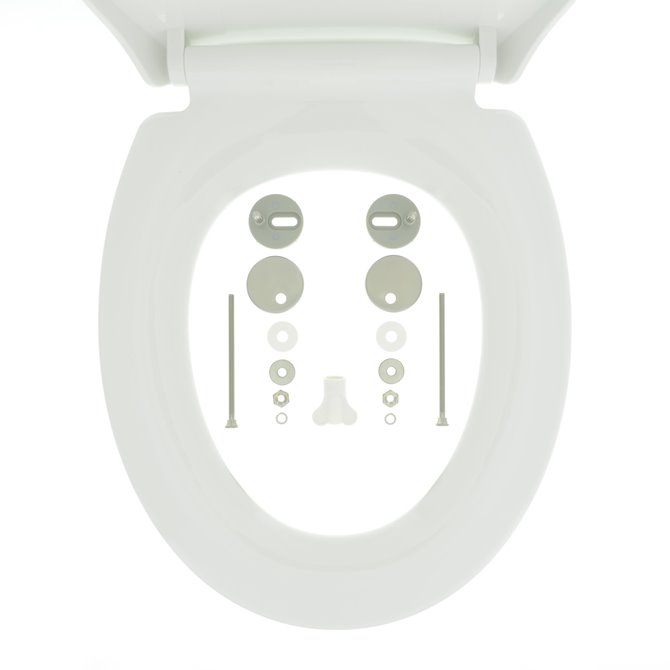 boiler ader volgorde Tiger - Tiger Pasadena Toiletbril met deksel Thermoplast Wit