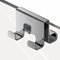 shower cubicle hook chrome with glass opmaak